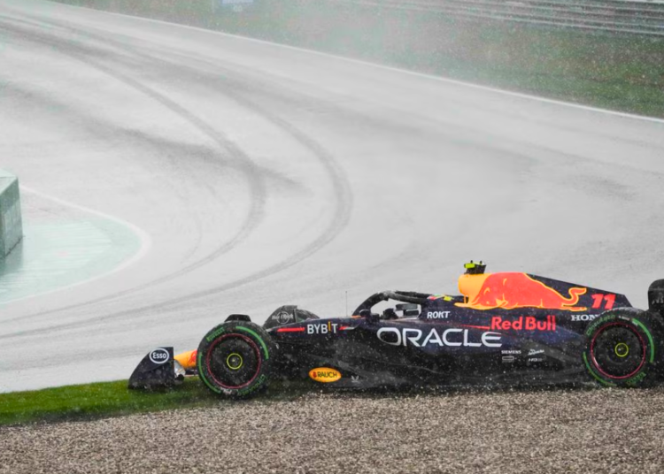 Accident de Sergio Perez